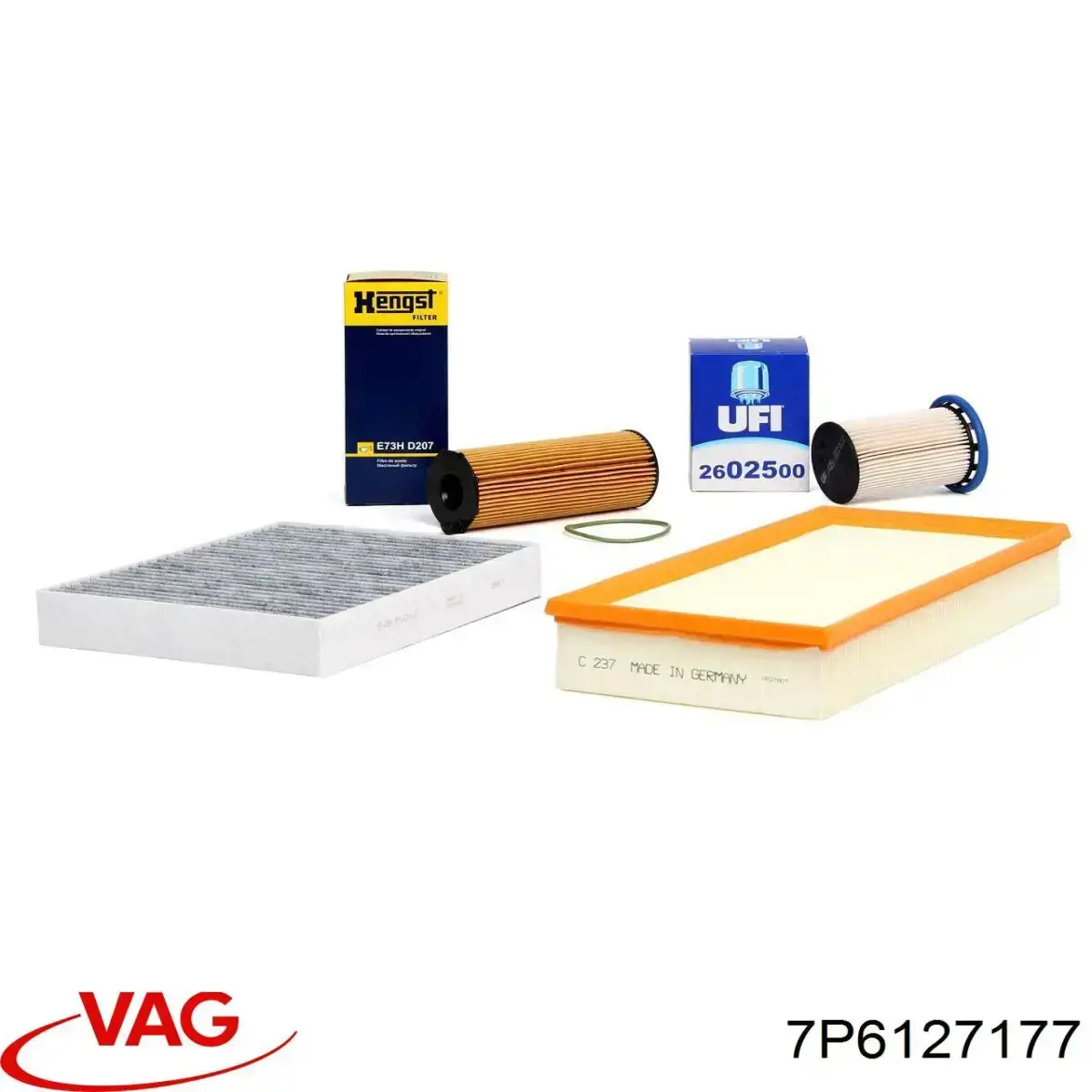 Купити 7P6127177 VAG Фільтр-відстійник палива грубої очистки
