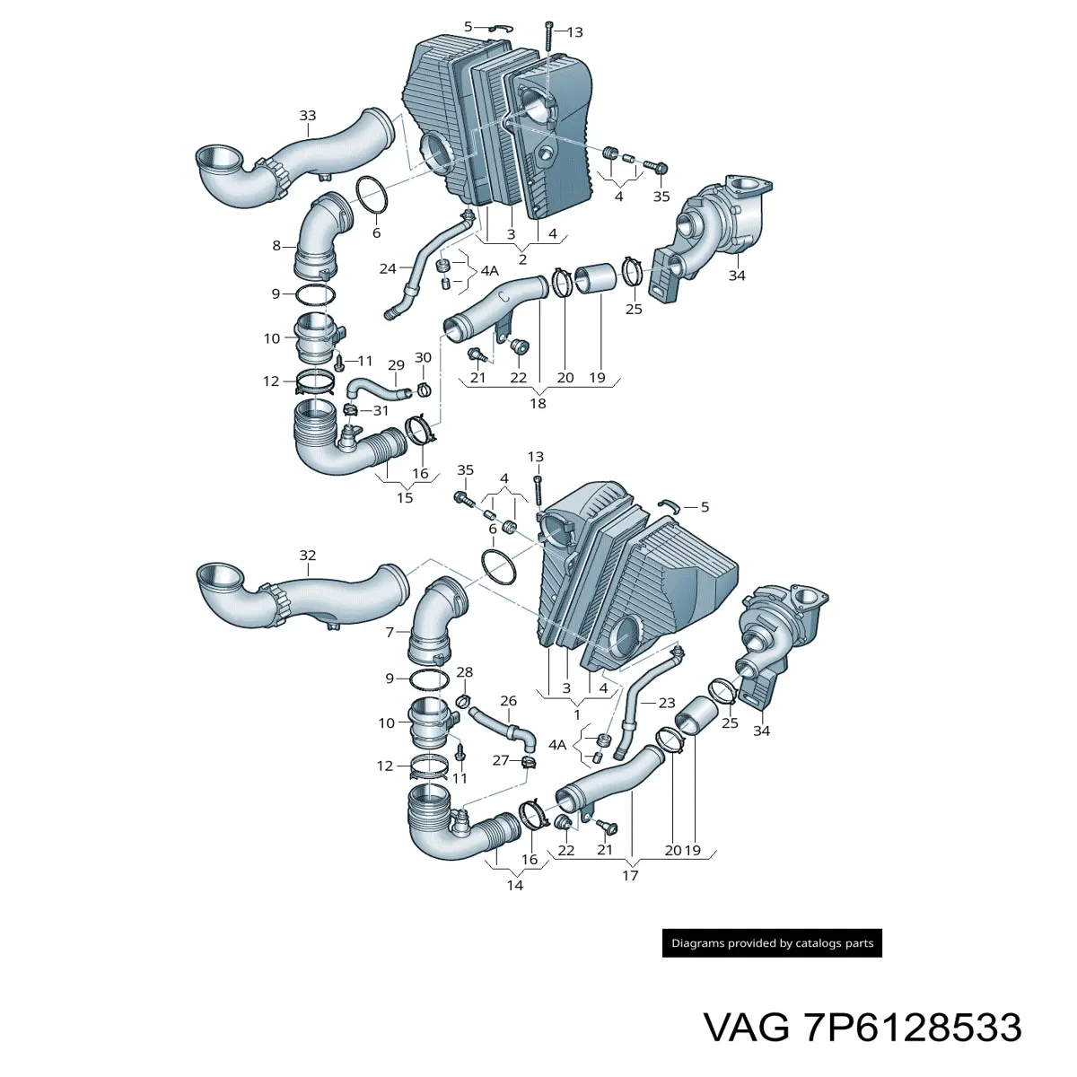  VAG 7P6128533 ціна, від 38.33 USD