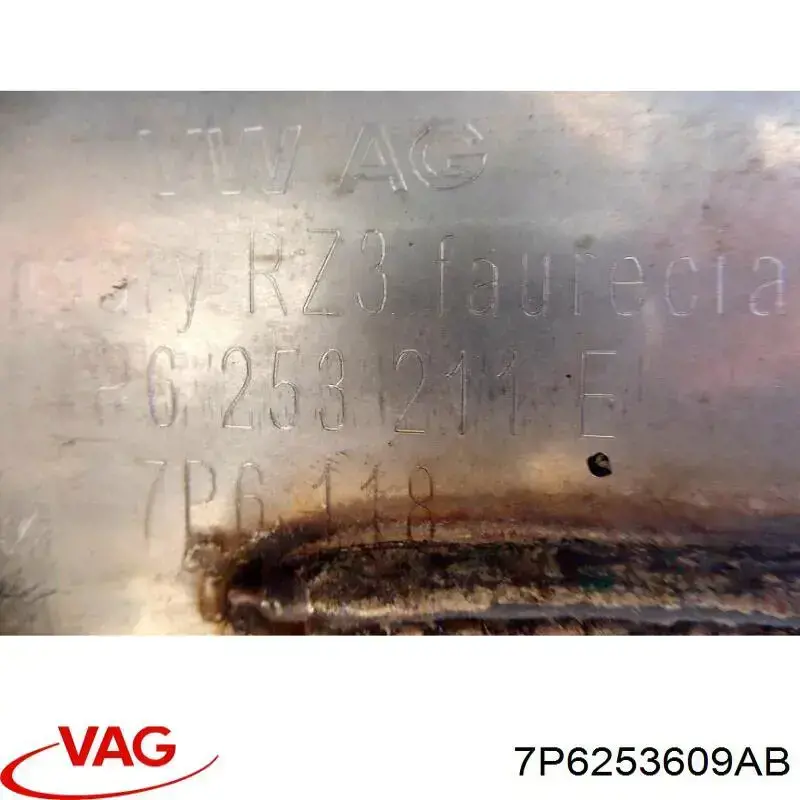 Вихлоп VAG 7P6253609AB ціна, від 139.20 USD