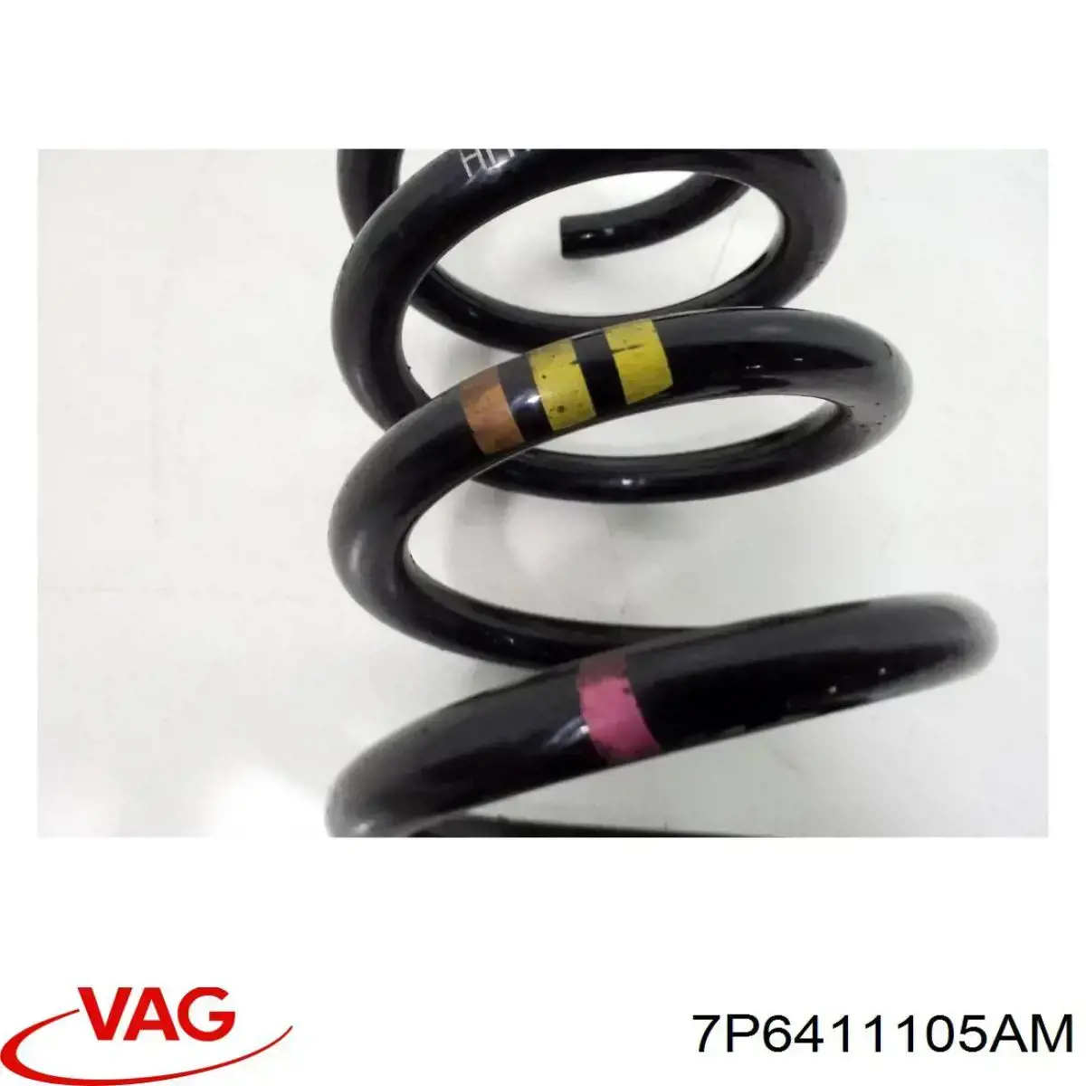 7P6411105AM VAG Пружина амортизатора передняя