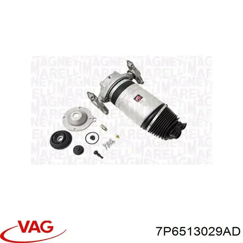 7P6513029BL VAG амортизатор задній