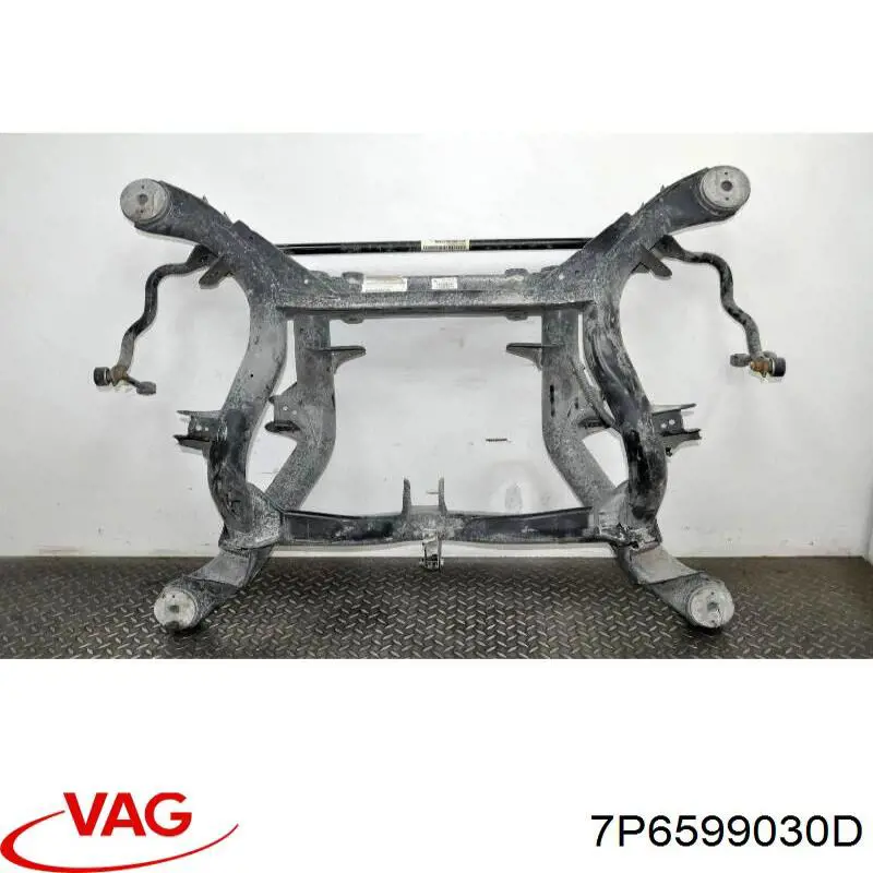Балка задньої підвіски поперечна VAG 7P6599030D ціна, від 63.13 USD