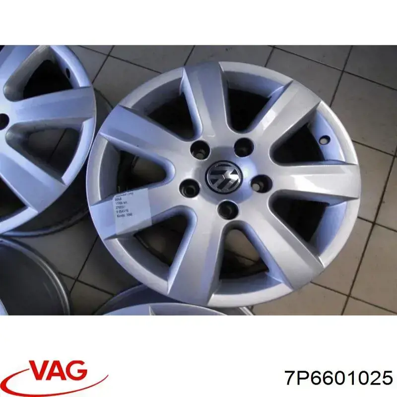 Диски колісні литі (легкосплавні, титанові) VAG 7P6601025 ціна, від 267.15 USD
