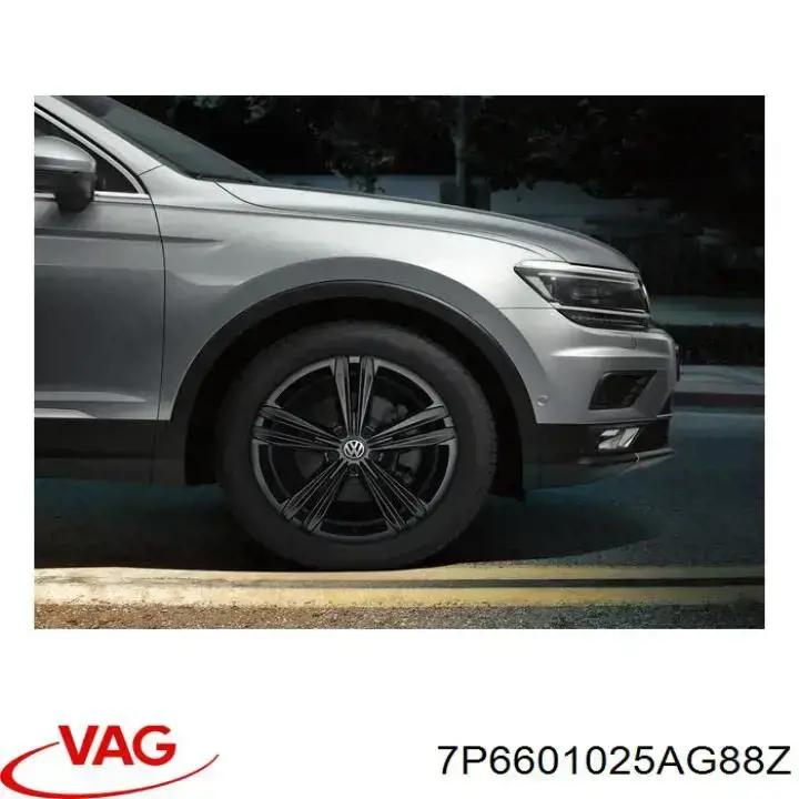 Диски колісні литі (легкосплавні, титанові) VAG 7P6601025AG88Z ціна, від 2967.25 USD