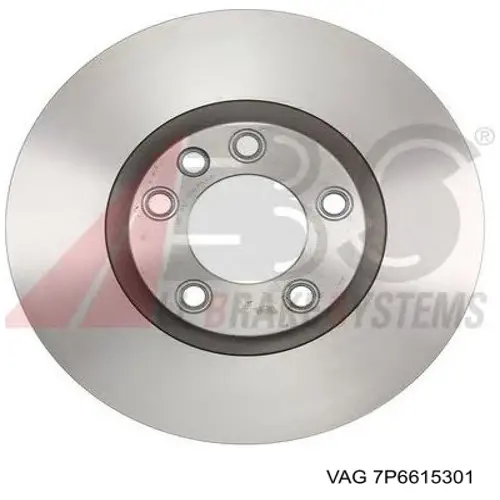 Диск переднього гальма VAG 7P6615301 ціна, від 134.48 USD