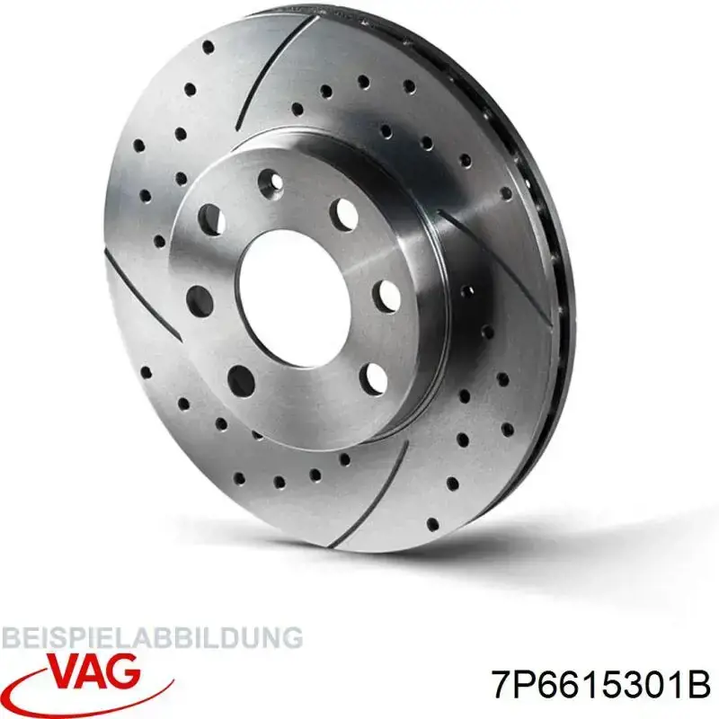 Купити 7P6615301B VAG Ротор гальмівний