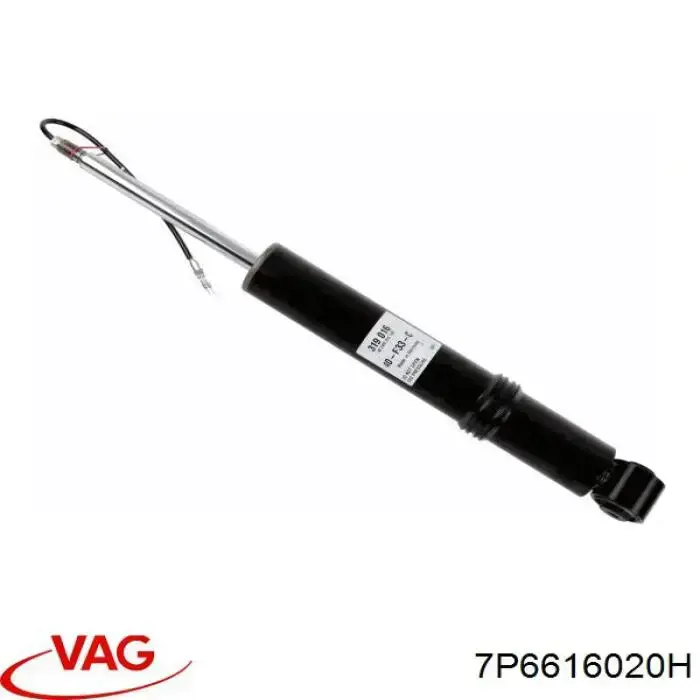 7P6616020H VAG Амортизатор задній, правий