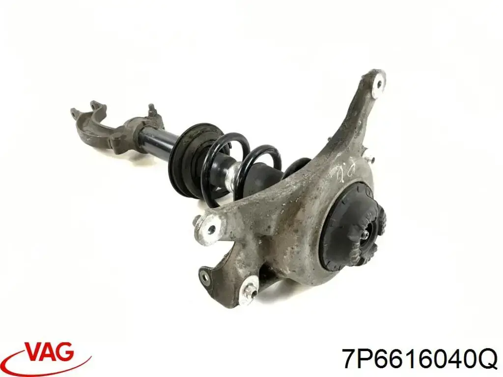 Амортизатор передній, правий 7P6616040Q VAG