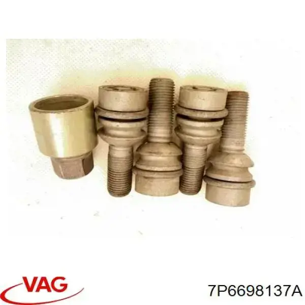 Колісний болт VAG 7P6698137 ціна, від 15.52 USD