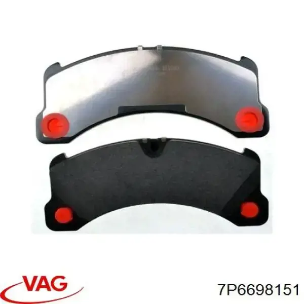 7P6698151 VAG Передні гальмівні колодки