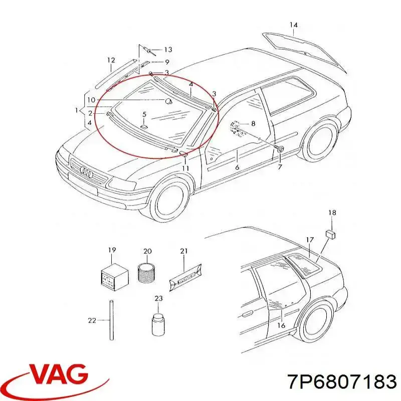 Направляюча переднього бампера, ліва FPS FP7417931 ціна, від 9.41 USD