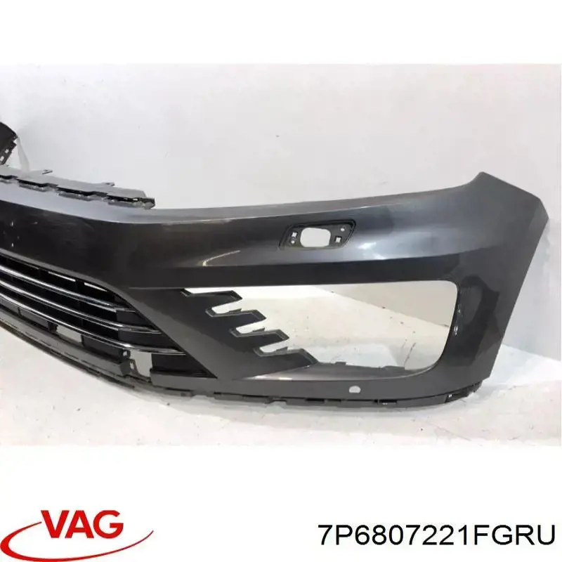 Передній бампер 7P6807221FGRU VAG
