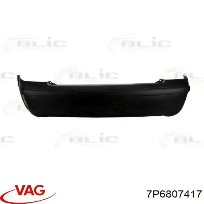 Кожух бампера заднього VAG 7P6807417 ціна, від 178.63 USD