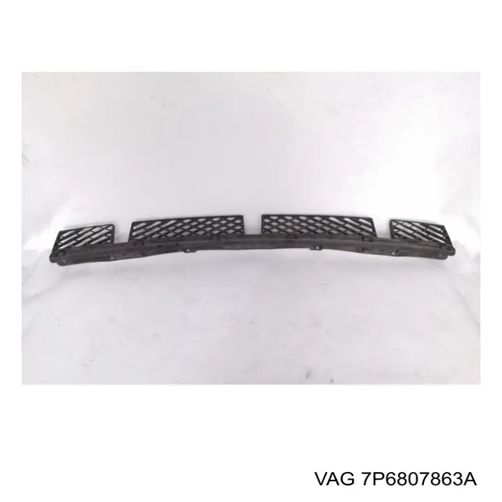 Кронштейн бампера заднього, центральний 7P6807863A VAG