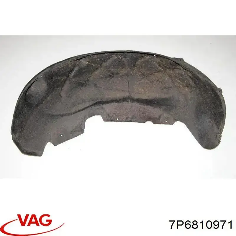 Підкрилок заднього крила, лівий 7P6810971 VAG