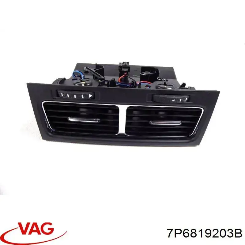 Решітка вентиляційна задня VAG 7P6819203B ціна, від 18.96 USD