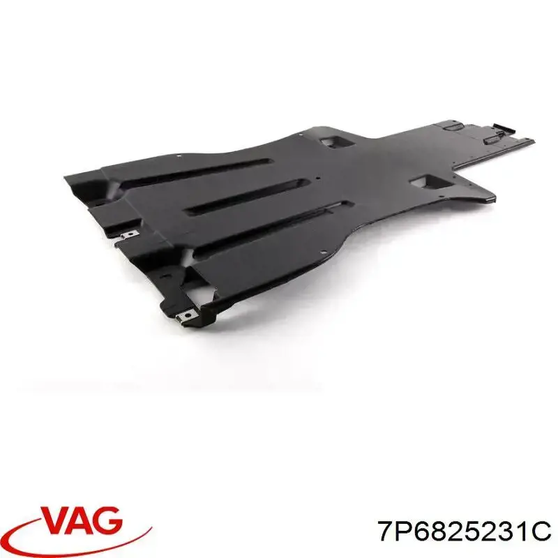 Захист днища, середня частина VAG 7P6825231C ціна, від 24.07 USD
