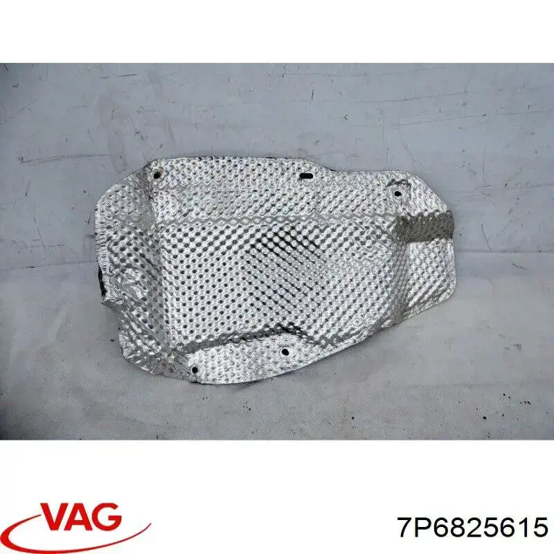 Захист (тепловий екран) вихлопної системи VAG 7P6825615 ціна, від 12.65 USD