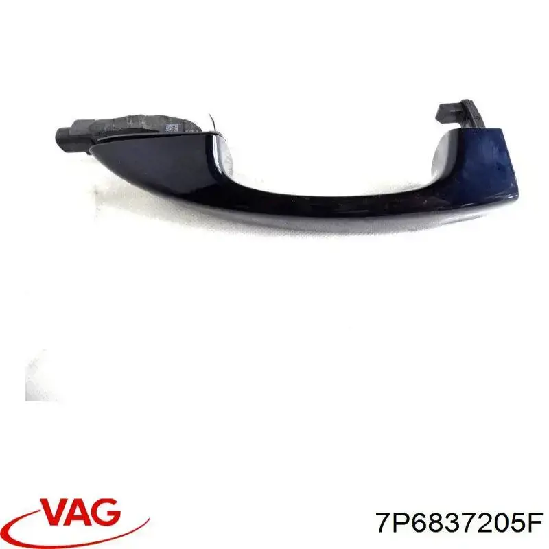 Ручка передніхї лівих дверей VAG 7P6837205G ціна, від 63.55 USD