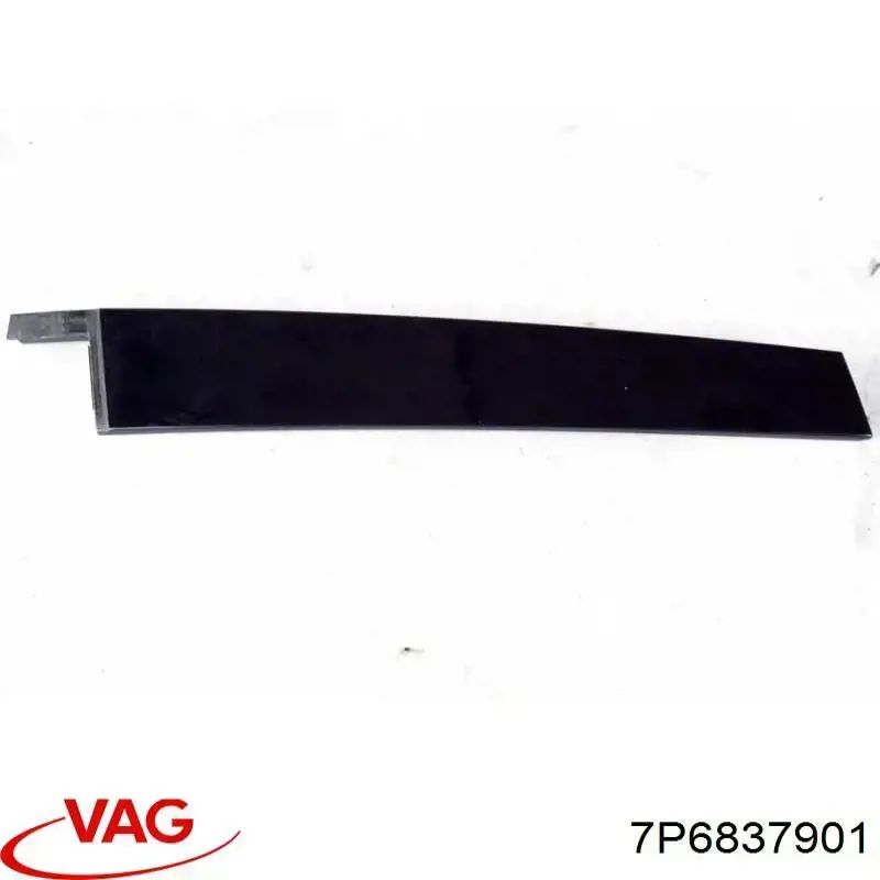 Накладка передніх дверей, лівої, вертикальної VAG 7P6837901 ціна, від 5.64 USD