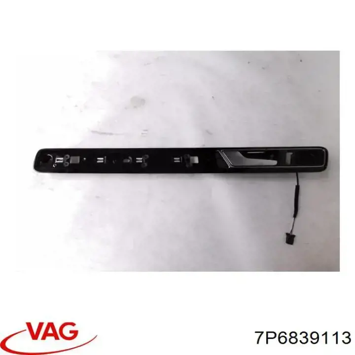 Ручка задньої двері внутрішня ліва VAG 7P6839113 ціна, від 10.40 USD