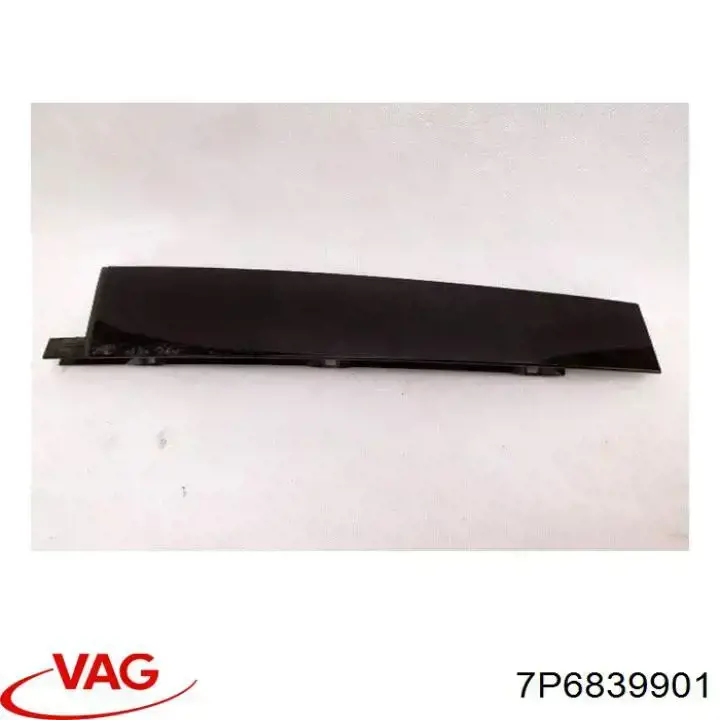 7P6839901 VAG Накладка задньої двері, лівої, вертикальна