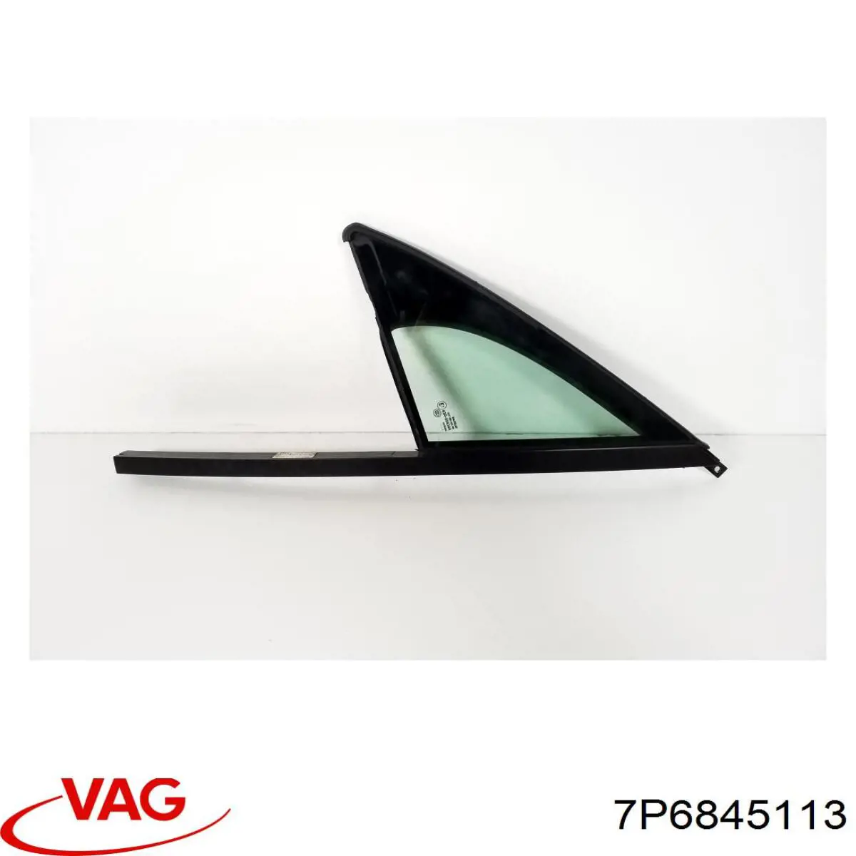 7P6845113 VAG Кватирка дверей трикутник, задньої, лівої