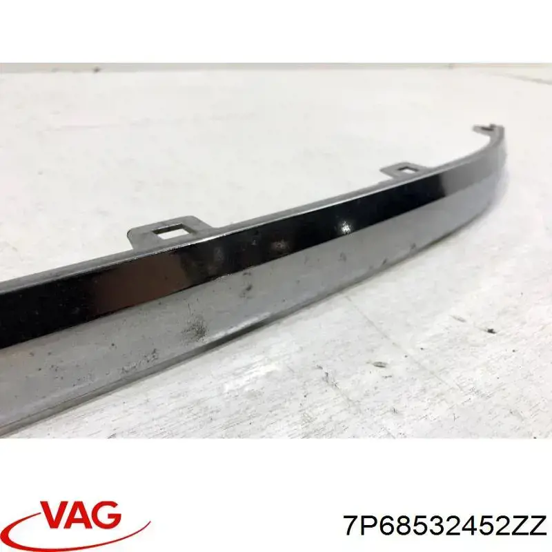 Молдинг решітки переднього бампера, нижній VAG 7P68532452ZZ ціна, від 37.35 USD