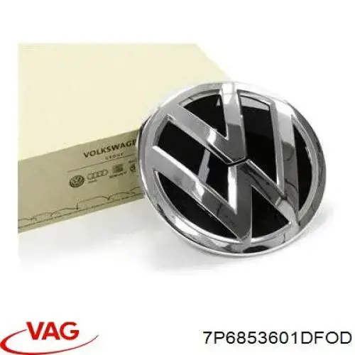 Купити 7P6853601BFOD VAG Емблема решітки радіатора