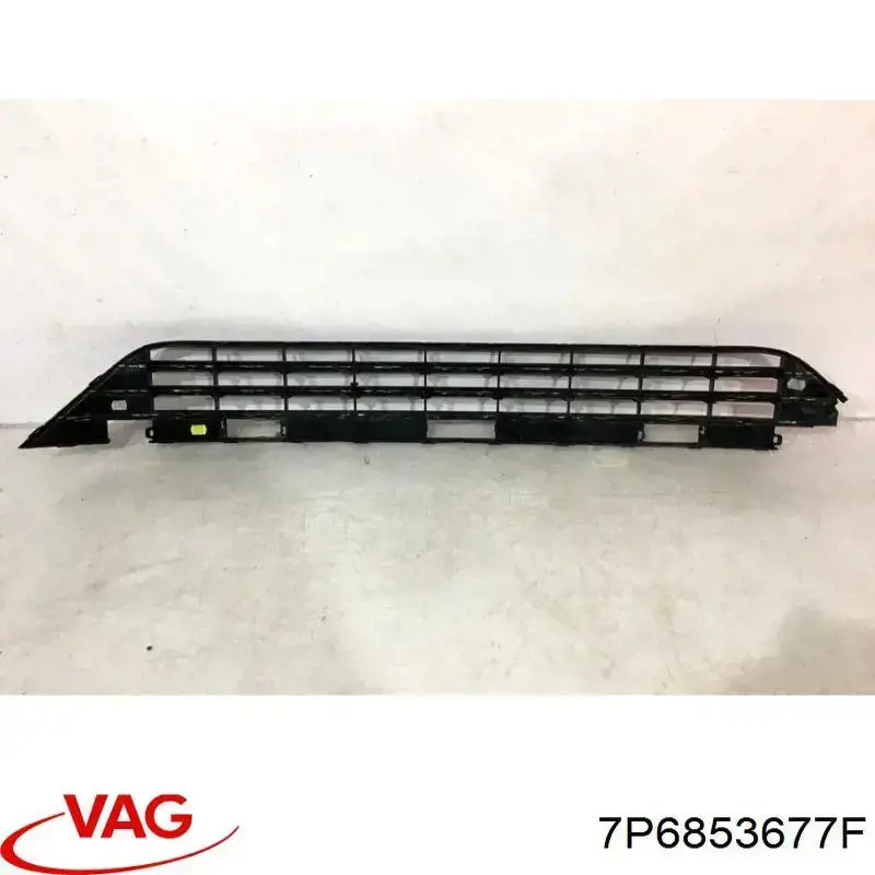 Купити 7P6853677F VAG Решітка переднього бампера, центральна