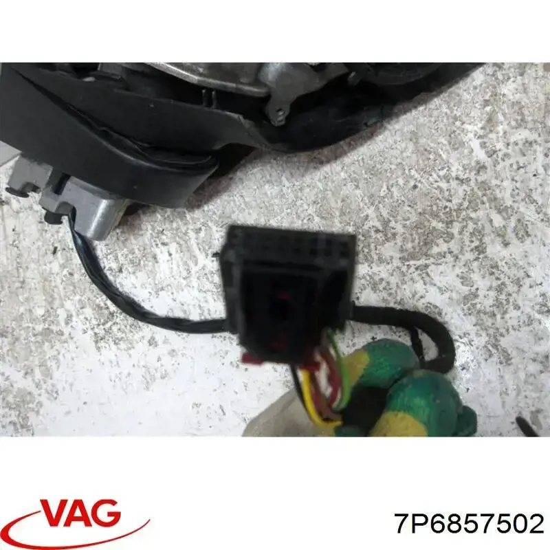 7P6857502 VAG Праве дзеркало заднього виду