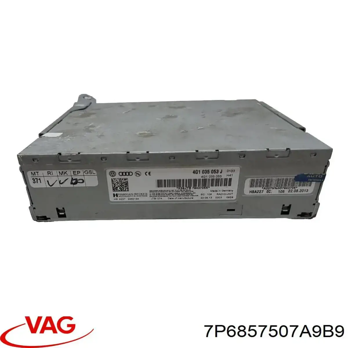 Купити 7P6857507A9B9 VAG Бічне дзеркало заднього виду ліве
