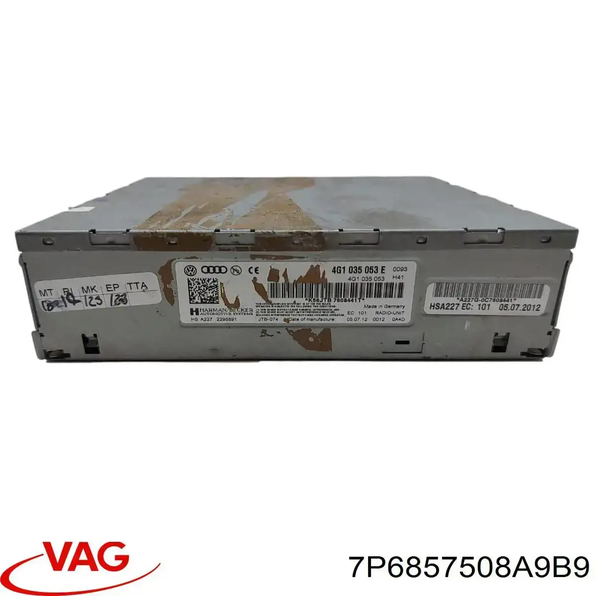 Купити 7P6857508A VAG Дзеркало праве