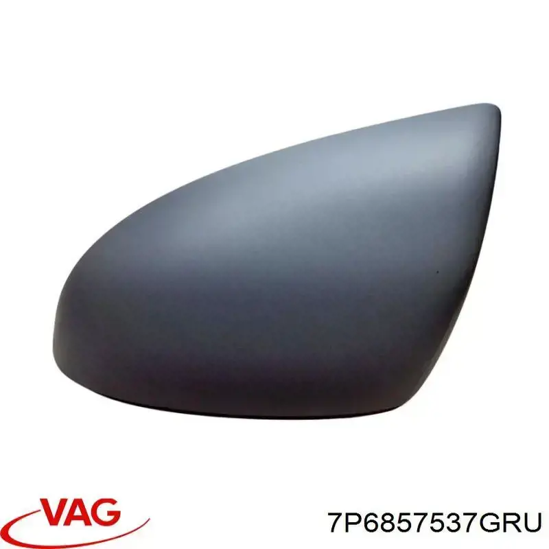 Купити 7P6857537 VAG Накладка/кришка дзеркала заднього виду, ліва