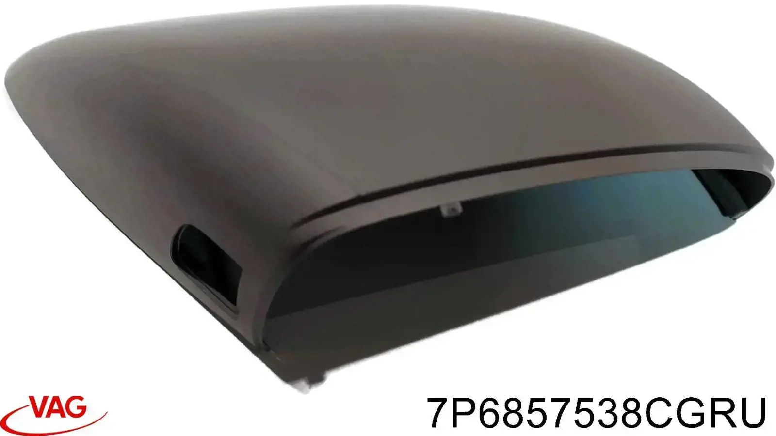 Накладка правого дзеркала заднього виду VAG 7P6857538CGRU ціна, від 178.15 USD