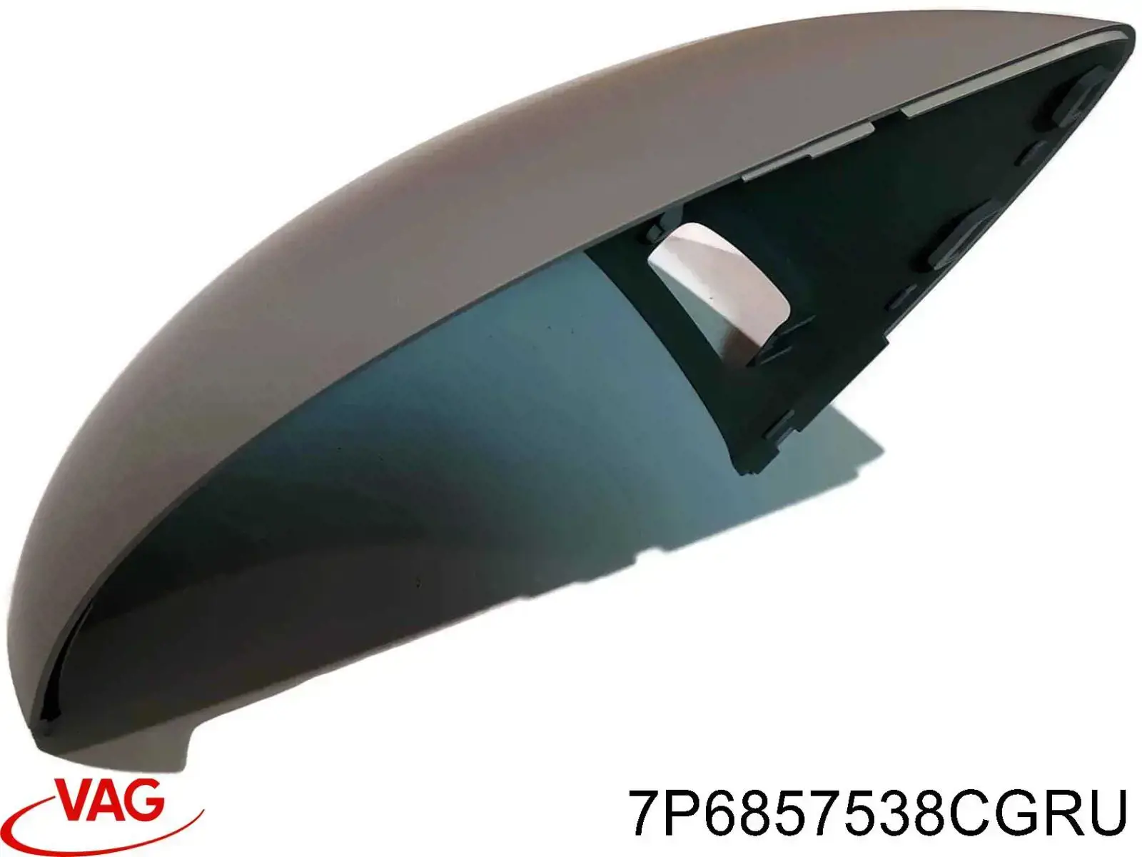 Купити 7P6857538CGRU VAG Накладка/кришка дзеркала заднього виду, права