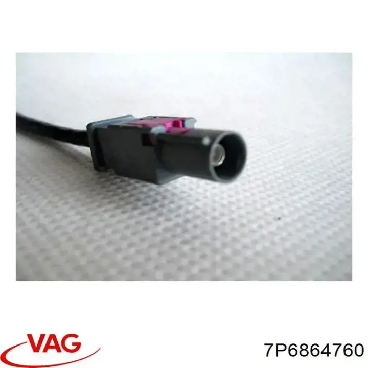 Шумоізоляція моторного щита 7P6864760 VAG