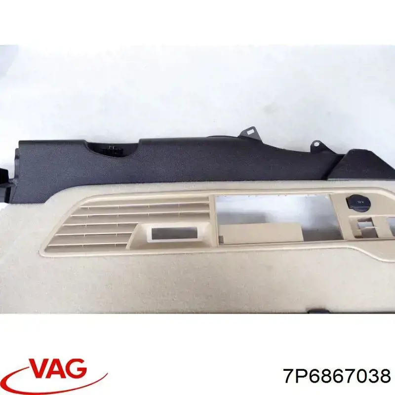 7P6867038 VAG Облицювання багажного відсіку, праве