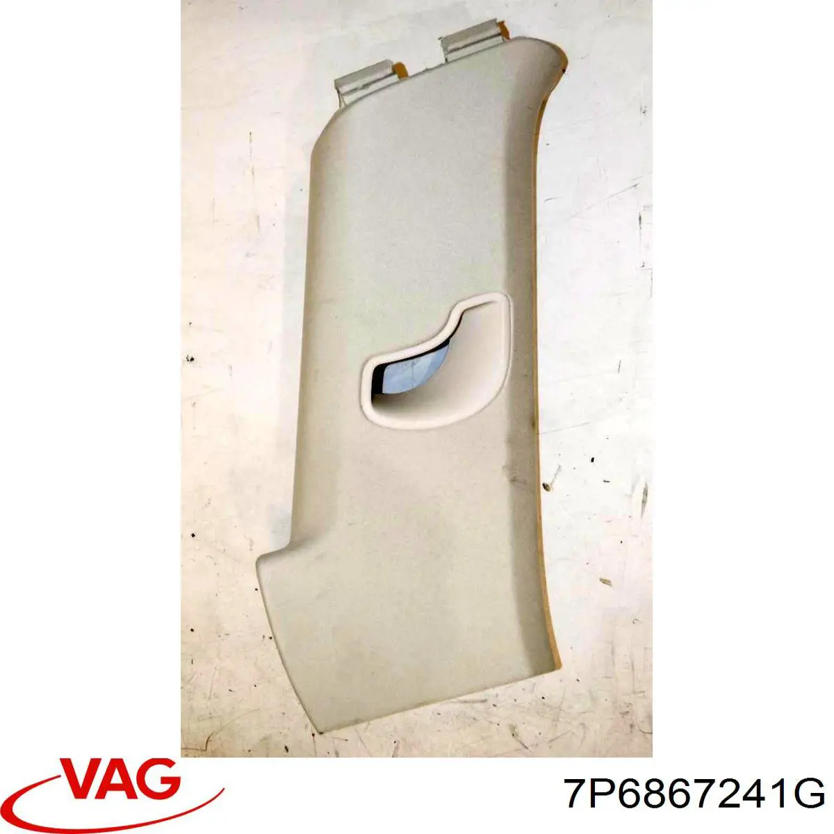 Купити 7P6867241G VAG Обшивка стійки кузова внутрішня, задня ліва