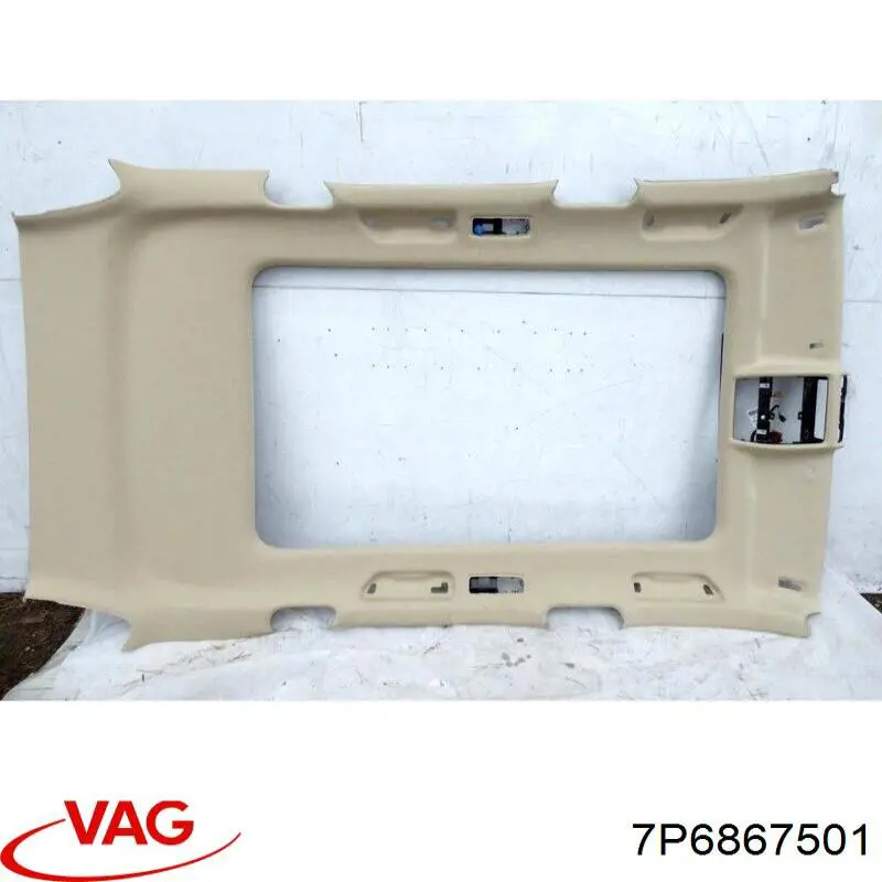 Оббивка даху (стеля) 7P6867501 VAG