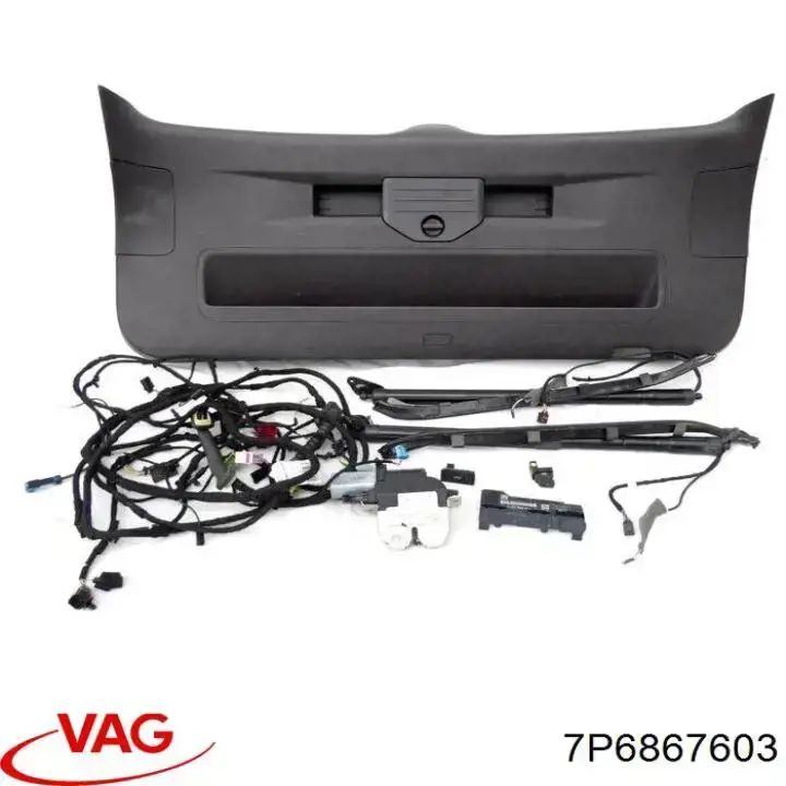 7P6867603 VAG Пластик п'ятих дверей
