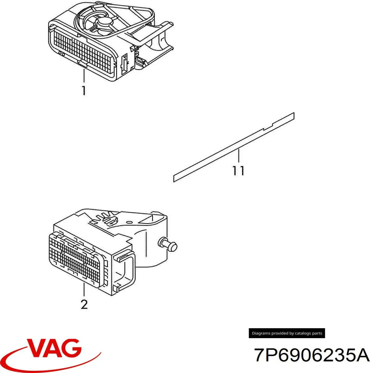  VAG 7P6906235A ціна, від 12.98 USD