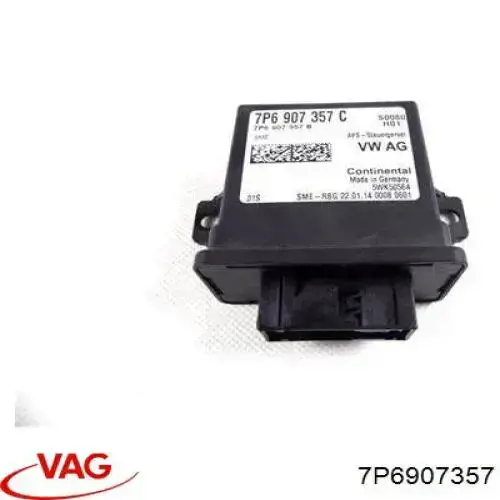 Модуль керування (ЕБК) адаптивного освітлення VAG 7P6907357 ціна, від 6.89 USD