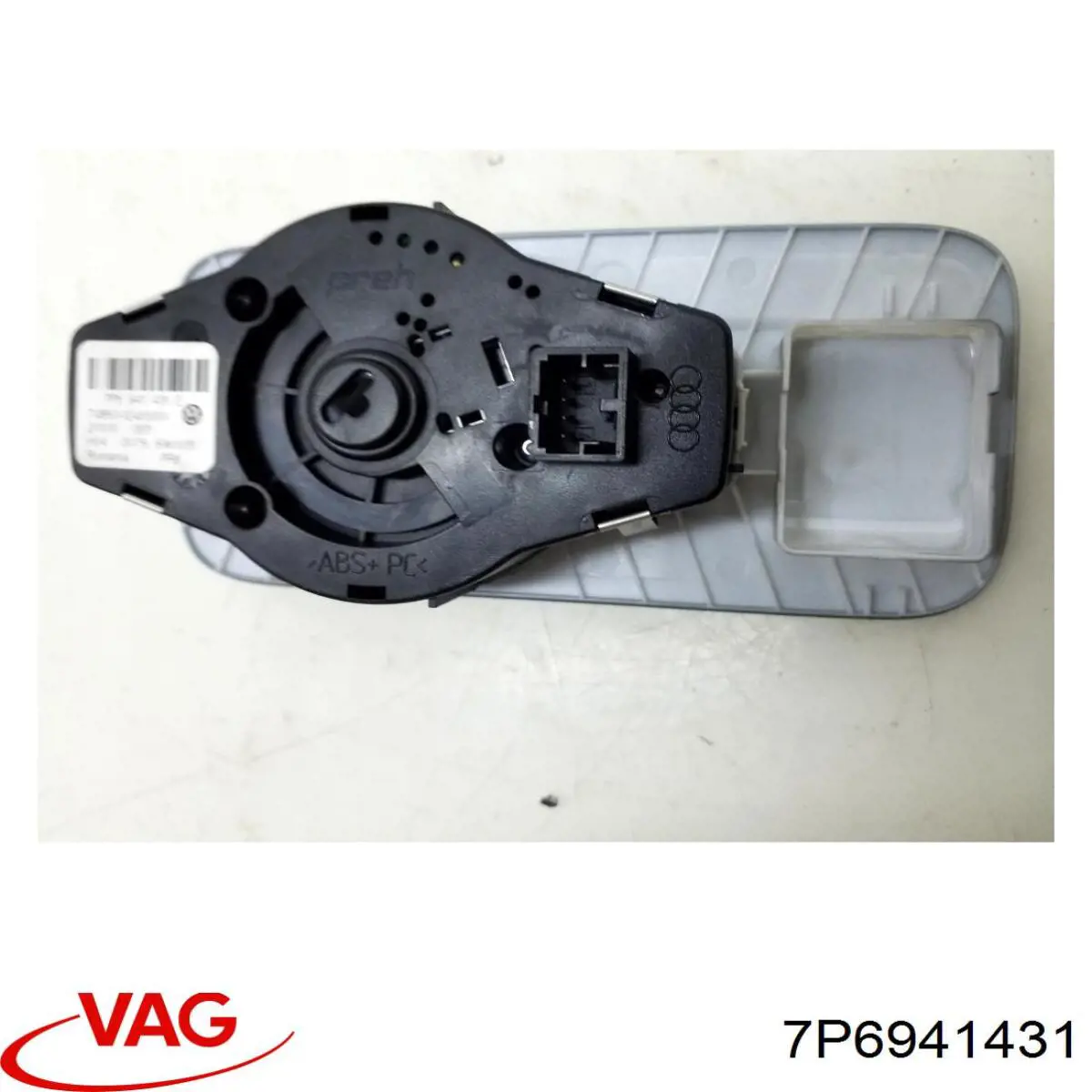 Перемикач світла фар, на "торпеді" 7P6941431 VAG