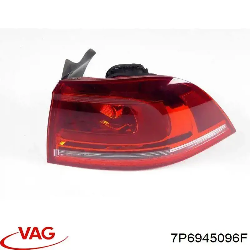Ліхтар задній правий, зовнішній 7P6945096F VAG