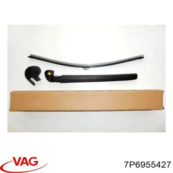 Задня щітка 7P6955427 VAG