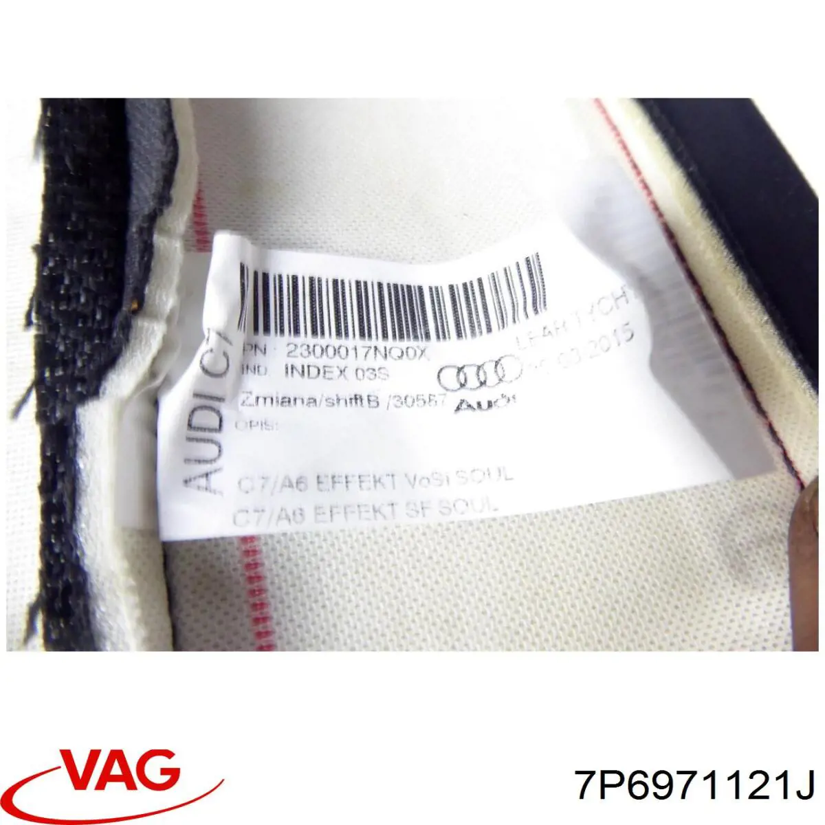 Джгут проводів передньої двері VAG 7P6971121J ціна, від 10.72 USD