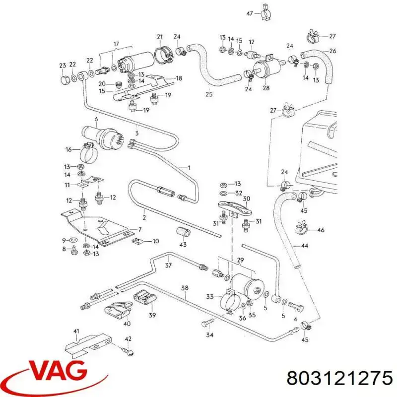 Купити 803121275 VAG 
