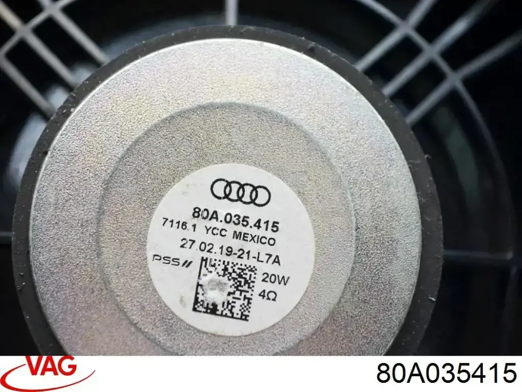 Купити 80A035415 VAG Динамік передньої двері
