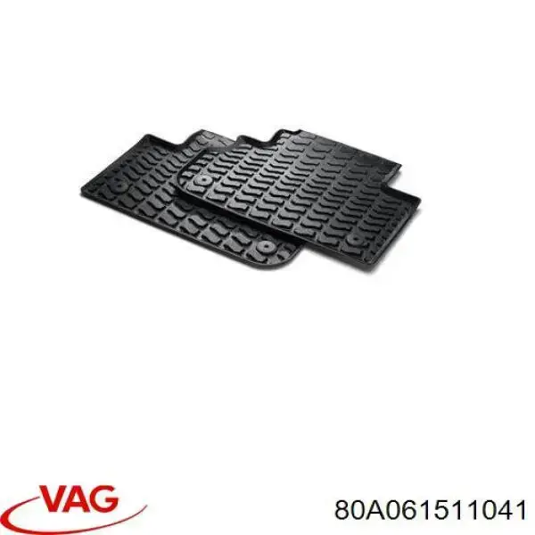 Купити 80A061511041 VAG Комплект килимів